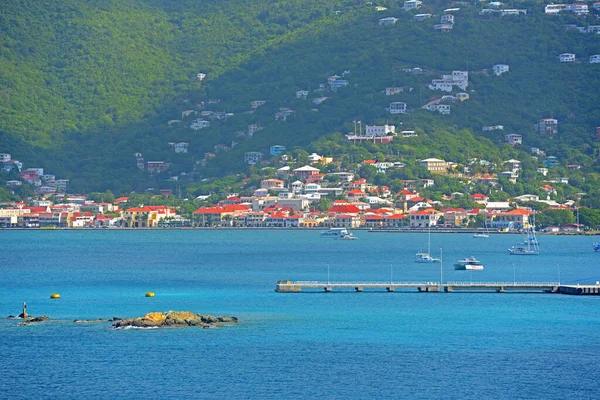 Long Bay Historic Charlotte Amalie Thomas Island Virgin Islands Usa — стокове фото