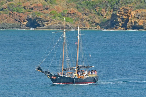 Barco Pirata Long Bay Thomas Island Islas Vírgenes Los Estados — Foto de Stock