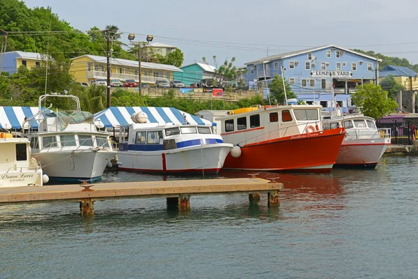 Boot Haven Van Cruz Bay John Island Virgin Islands Verenigde — Stockfoto