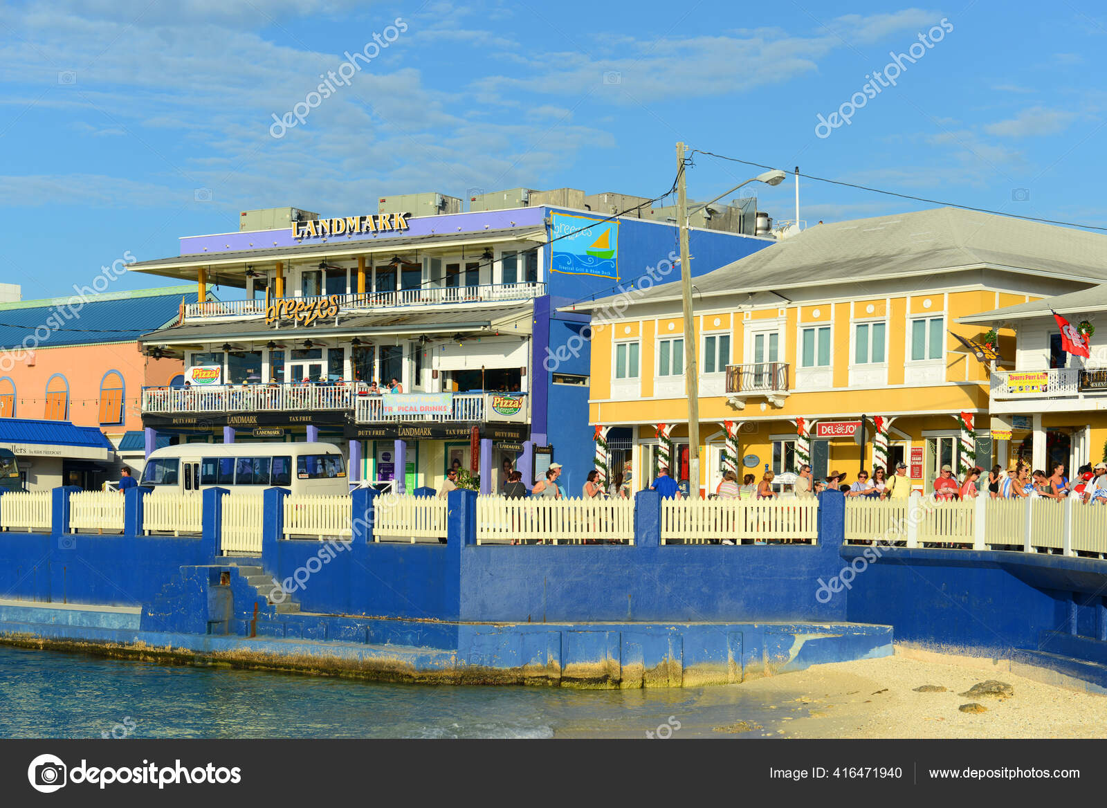 Historic Shop Harbour Drive Downtown Town Grand Cayman Cayman