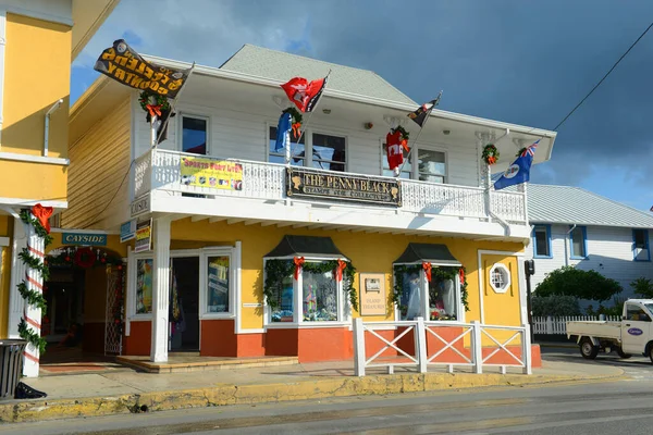 Loja Histórica Harbour Drive Centro George Town Grand Cayman Ilhas — Fotografia de Stock