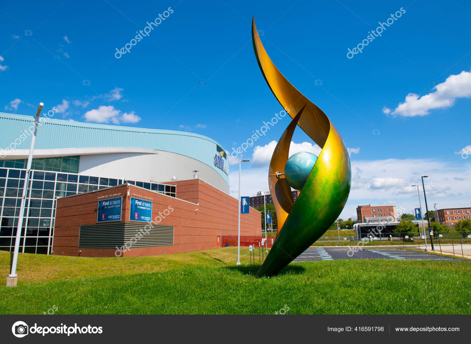 Snhu Arena 555 Elm Street Downtown Manchester New Hampshire Usa.