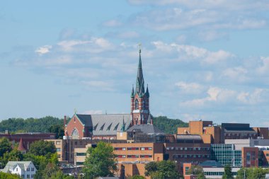 Sainte Marie Parish Kilisesi, 378 Notre Dame Caddesi, West Side, Manchester, New Hampshire NH, ABD. 