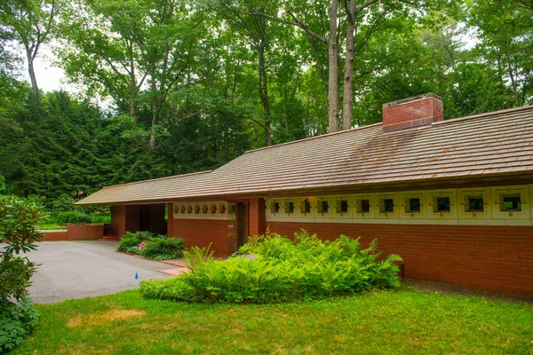 Zimmerman House is a historic house built in 1951 at 223 Heather Street by Frank Lloyd Wright in Manchester, New Hampshire NH, USA.