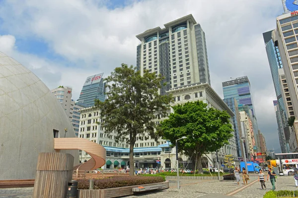 Peninsula Hong Kong Hotel Hotel Luxo Estilo Colonial Salisbury Road — Fotografia de Stock
