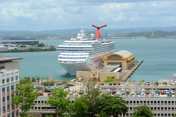 Carnaval Libertad Atracado Puerto San Juan Viejo San Juan Puerto — Foto de Stock