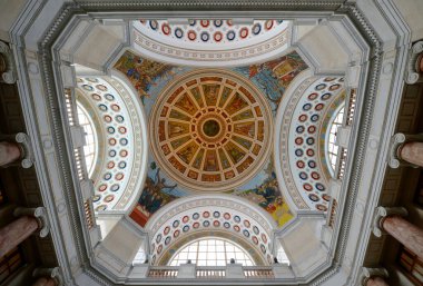 Porto Riko Capitol 'ün (Capitolio de Porto Riko) Rotunda' sı. Bu bina San Juan, Porto Riko şehir merkezindeki bir Güzel Sanatlar binası..