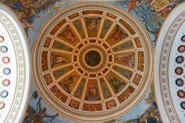 Porto Riko Capitol 'ün (Capitolio de Porto Riko) Rotunda' sı. Bu bina San Juan, Porto Riko şehir merkezindeki bir Güzel Sanatlar binası..