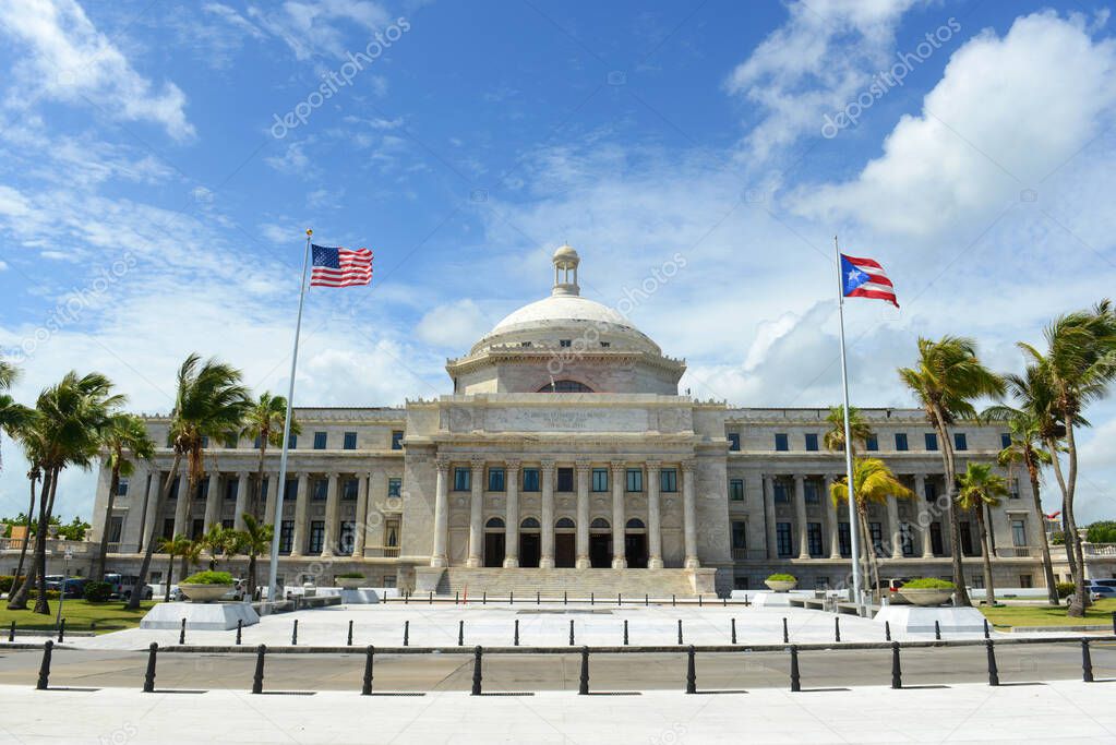 Puerto Rico Capitol (Capitolio de Puerto Rico) is a Beaux-Arts Building at downtown San Juan, Puerto Rico.
