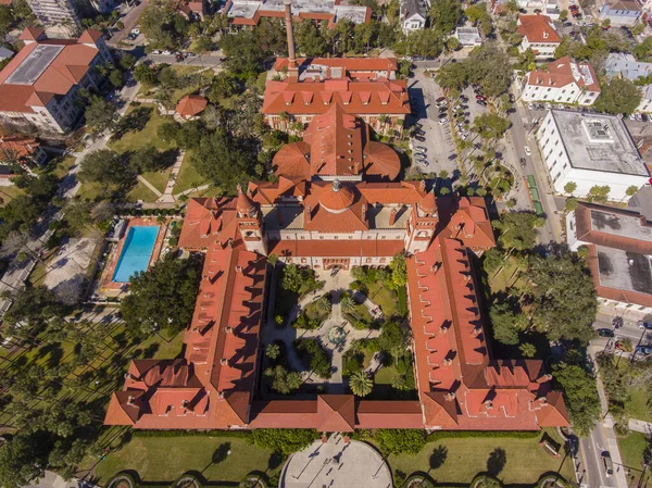 Luftaufnahme Der Ponce Leon Hall Des Flagler College Augustine Florida — Stockfoto