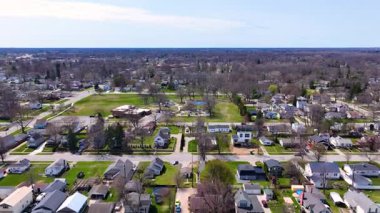 Huron Gölü kıyısındaki tarihi rıhtım manzaralı Port Huron, Michigan MI, ABD. 