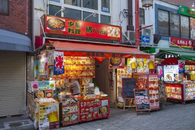 Kobe Çin Mahallesi Nankin Machi Kobe, Hyogo Bölgesi, Japonya. 