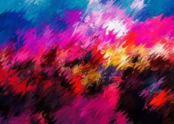 Artwork Abstract Graphical Art Background Texture Modern Conceptual Art Synthwave — 스톡 사진