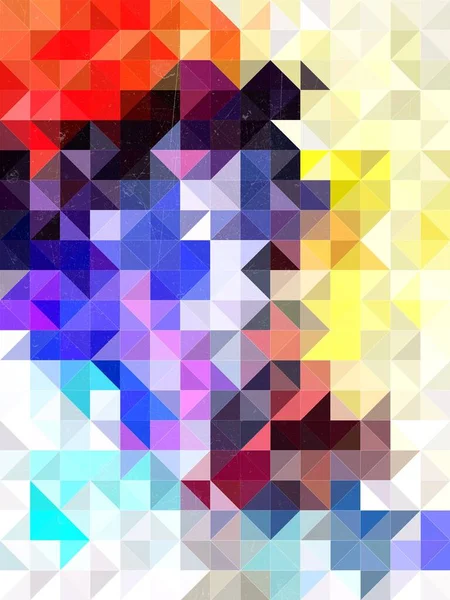 Abstrakcyjne Kolorowe Geometryczne Dzieła Sztuki Abstrakcyjne Graficzne Tło Tekstury Sztuki — Zdjęcie stockowe