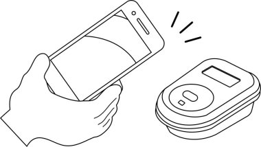 Smartphone anahat tarafından elektronik para ödenmesi