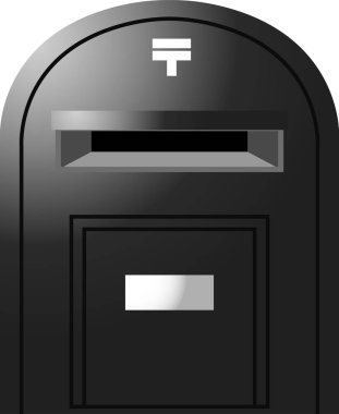 Tek renkli gerçek dünya posta mesaj