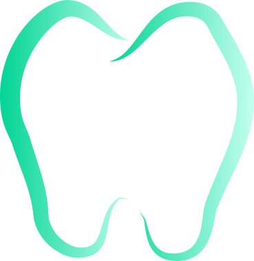 Diş doğal çizgi çizme