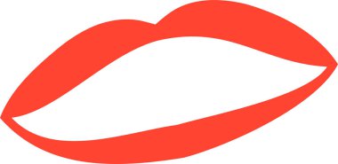 Gerçekçi bayanın ağız seti