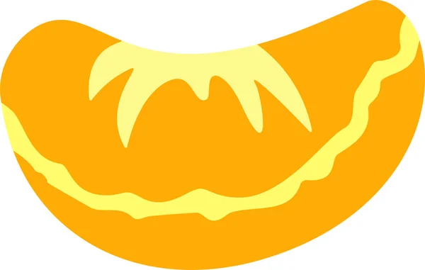 日本の黄色いマンダリン オレンジ — ストックベクタ