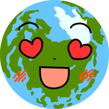 Yuvarlak Dünya'nın yüz ifadesi