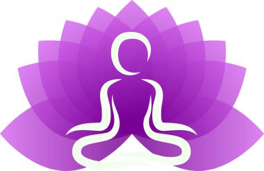 Yoga mor lotus bırak