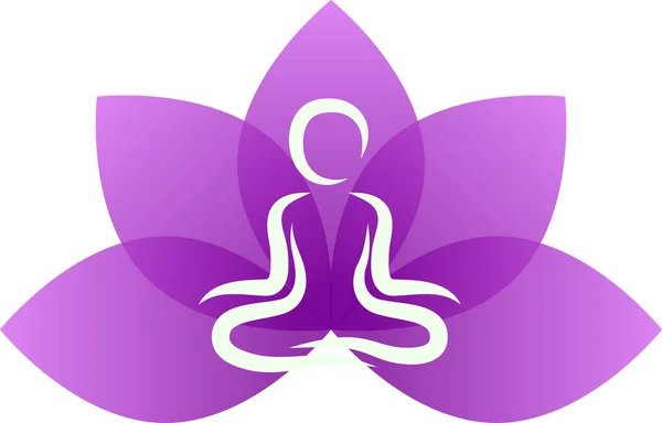 Yoga mor lotus bırak