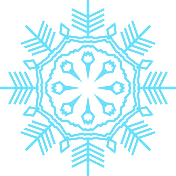 Crystal de neige — Image vectorielle