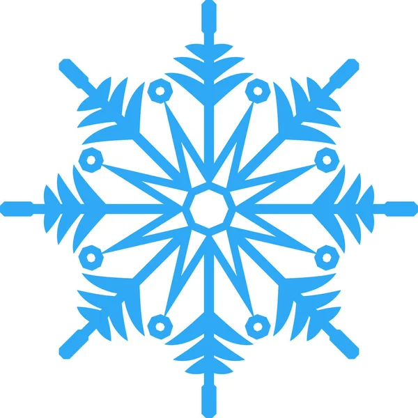 Kristal van sneeuw — Stockvector