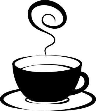 Şık sıcak kahve Kupası