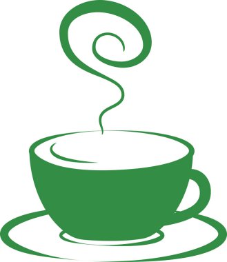 Şık sıcak yeşil çay Kupası 