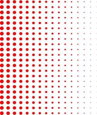 Kırmızı geçiş ölçek çizgisi