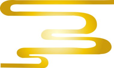 Altın soyut eğrisi