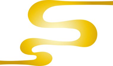 Altın soyut eğrisi