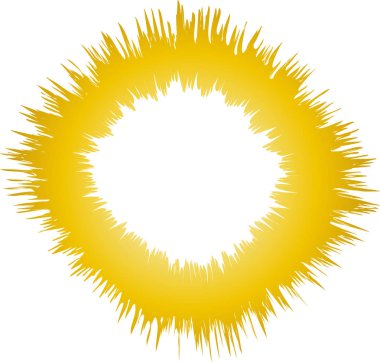 Bozuk patlama illüstrasyon