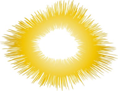 Bozuk patlama illüstrasyon