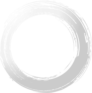 Bir brushlet ile çizilmiş daire