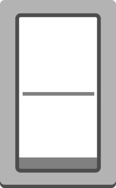 Renkli düz anahtarı açma-kapama düğmesi