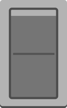 Renkli düz anahtarı açma-kapama düğmesi