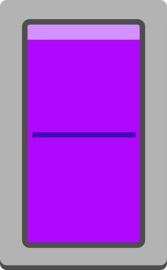 Renkli düz anahtarı açma-kapama düğmesi