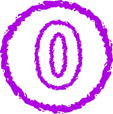 Renkli net tarzı şekil