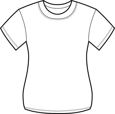 Kadınlar beyaz T-shirt