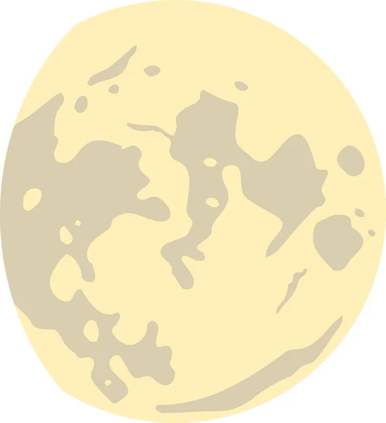 月亮的 — 图库矢量图片