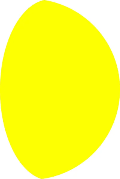 Фази простого жовтого місяця — стоковий вектор