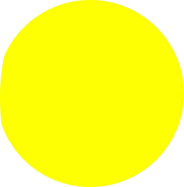 Φάσεις της Σελήνης απλό κίτρινο — Διανυσματικό Αρχείο