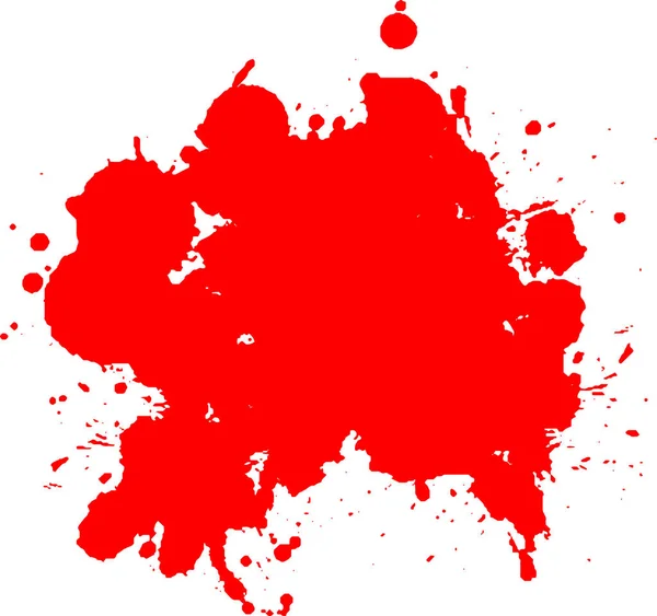 Halloween Horreur éclaboussure de sang — Image vectorielle