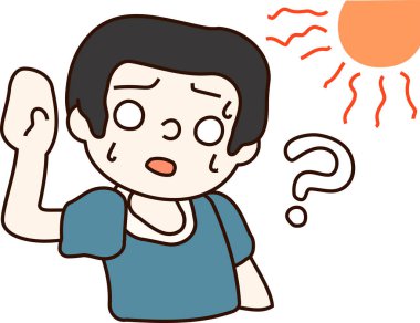 Yaz güneş çarpması baba