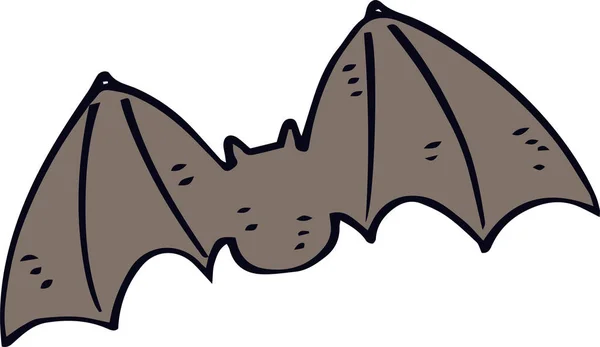 Hand drawn Illustration of Bat — Stock Vector