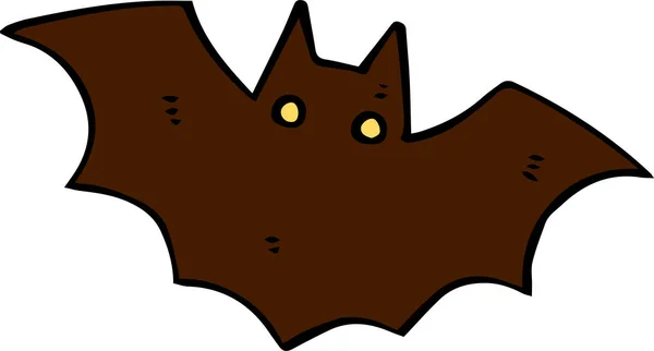 Εικονογράφηση νυχτερίδας — Διανυσματικό Αρχείο