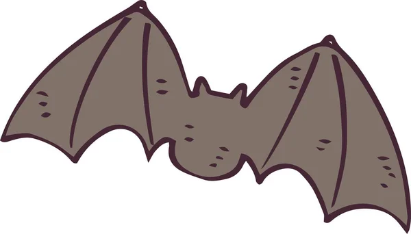 Ilustrace bat — Stockový vektor