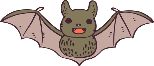 Illustration de chauve-souris — Image vectorielle